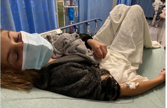 My Little Girl...in the Hospital!